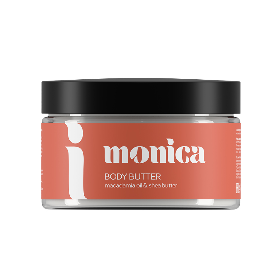 Крем-баттер для тела с маслом ши и макадамии Monica 220 мл 719₽