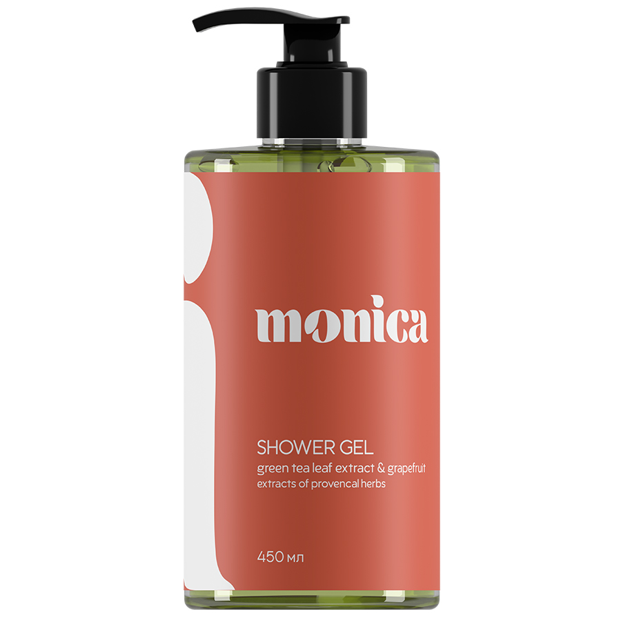 Гель для душа зеленый чай и грейпфрут Monica 450 мл 719₽