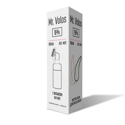 Mr. Volos 5% ПЕНА - 3 флакона