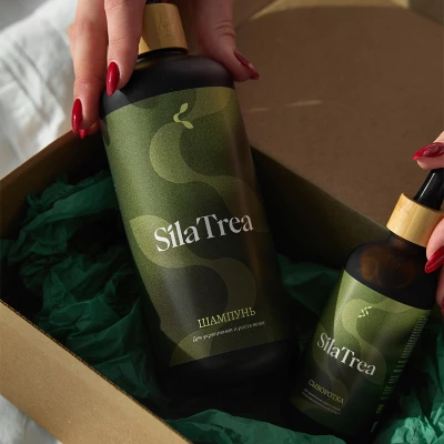Набор для укрепления и роста волос Сыворотка + шампунь SilaTrea - фото 6