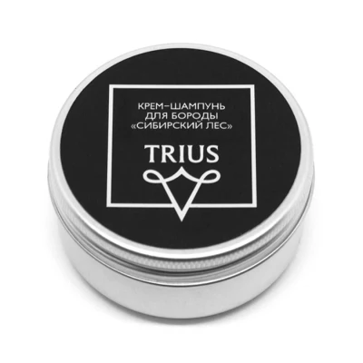 Крем-шампунь для бороды Сибирский лес Trius, 50 мл
