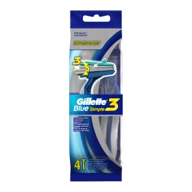 Станок для бритья одноразовый Blue 3 Gillette - 4 шт