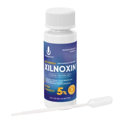 Лосьон для роста волос Ксилноксин XILNOXIN 5%, 1 флакон + неоригинальная пипетка