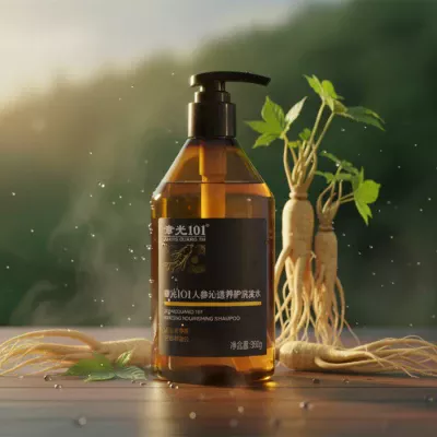 Питательный шампунь для объема с корнем женьшеня Zhangguang 101, 360 мл