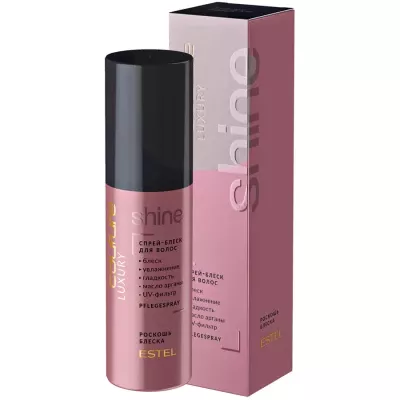 Спрей-блеск для волос LUXURY SHINE HAUTE COUTURE ESTEL, 100 мл
