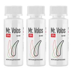 Лосьон для стимуляции роста волос Mr. Volos 10% - 3 флакона