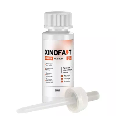 Лосьон для роста волос Xinofast 5% - 1 флакон