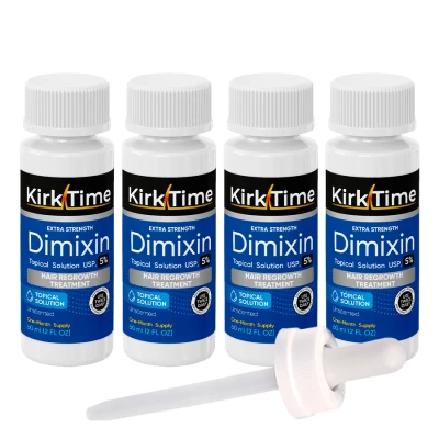 Лосьон для роста волос Kirktime 5% - 4 флакона