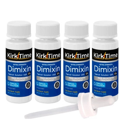 Лосьон для роста волос Kirktime 5% - 4 флакона