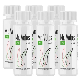 Лосьон для стимуляции роста волос Mr. Volos 7% - 6 флаконов