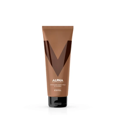 Скраб для кожи лица и головы ALPHA PRO ESTEL, 250 мл