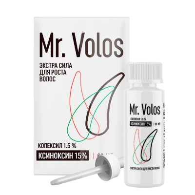Mr. Volos 15% - 2 флакона + оригинальная пипетка