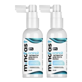 Спрей-активатор роста волос Minofast 5% - 2 флакона