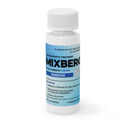 Миноксидил Mixberg 5%, 6 флаконов + оригинальная пипетка
