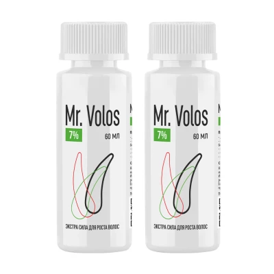 Mr. Volos 7% - 2 флакона + оригинальная пипетка