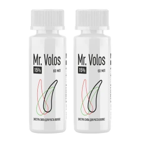 Лосьон для стимуляции роста волос Mr. Volos 15% - 2 флакона