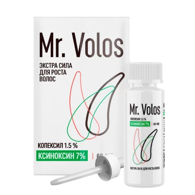 Mr. Volos 7% - 2 флакона + оригинальная пипетка