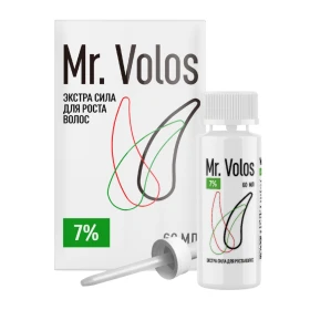 Лосьон для стимуляции роста волос Mr. Volos 7% - 1 флакон