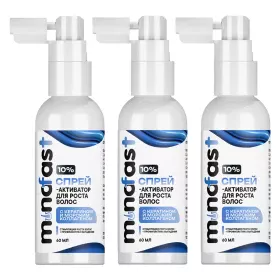 Спрей-активатор роста волос Minofast 10% - 3 флакона