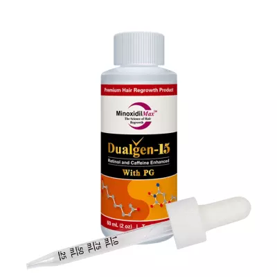 Миноксидил Dualgen 15% - 1 флакон + оригинальная пипетка