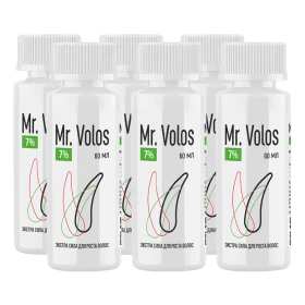 Лосьон для стимуляции роста волос Mr. Volos 7% - 6 флаконов