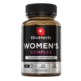Женский комплекс витаминов BioHerb, 60 таб