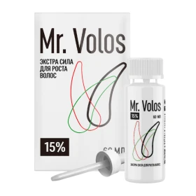 Лосьон для стимуляции роста волос Mr. Volos 15% - 1 флакон