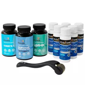 Набор активного роста волос и бороды 5XL (Kirktime)