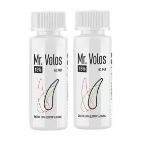 Лосьон для стимуляции роста волос Mr. Volos 15% - 2 флакона