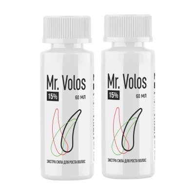 Mr. Volos 15% - 2 флакона + оригинальная пипетка