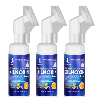 Пена для роста волос Ксилноксин XILNOXIN 5%, 3 флакона