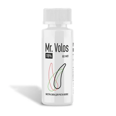 Лосьон для стимуляции роста волос Mr. Volos 15% - 1 флакон - фото 3