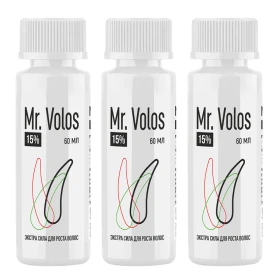Лосьон для стимуляции роста волос Mr. Volos 15% - 3 флакона