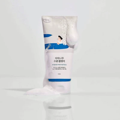 Увлажняющая гель-пенка для умывания с берёзовым соком ROUND LAB Birch Juice Moisturizing cleanser, 150 мл - фото 2