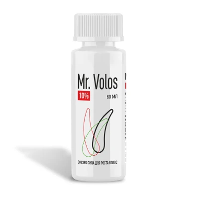 Лосьон для стимуляции роста волос Mr. Volos 10% - 1 флакон - фото 3