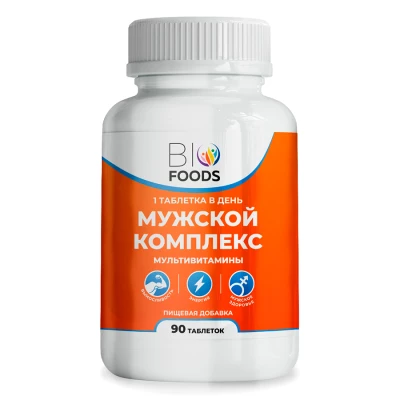 Комплекс витаминов для мужчин Mars BioFoods, 90 таб