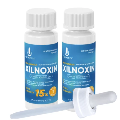 Лосьон для роста волос Ксилноксин XILNOXIN 15%, 2 флакона + оригинальная пипетка