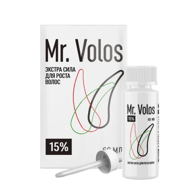 Лосьон для стимуляции роста волос Mr. Volos 15% - 1 флакон