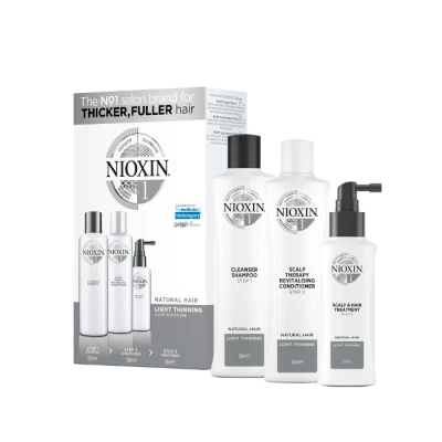 NIOXIN Набор Система 1 (Шампунь 150 + Кондиционер 150 + Маска 40)