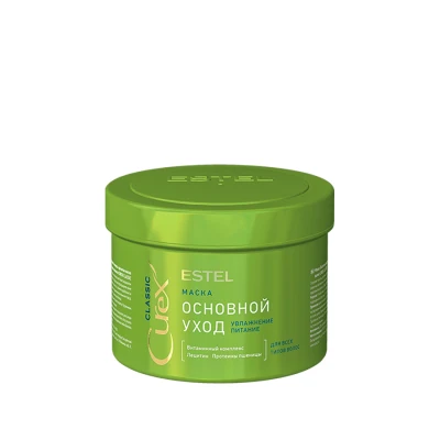 Маска "Основной уход" для всех типов волос CUREX CLASSIC ESTEL, 500 мл