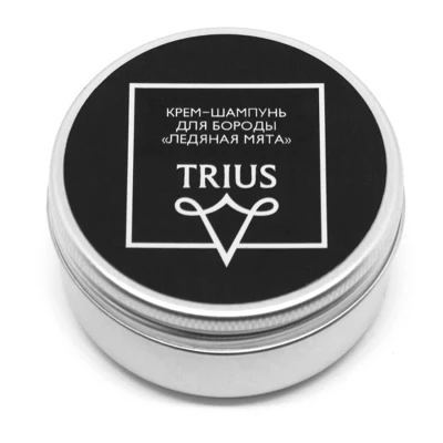 Крем-шампунь для бороды Ледяная Мята Trius, 50 мл
