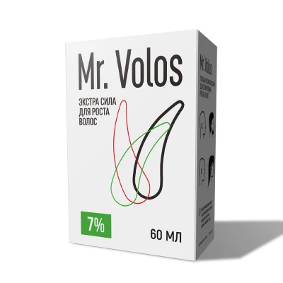Лосьон для стимуляции роста волос Mr. Volos 7% - 2 флакона - фото 2