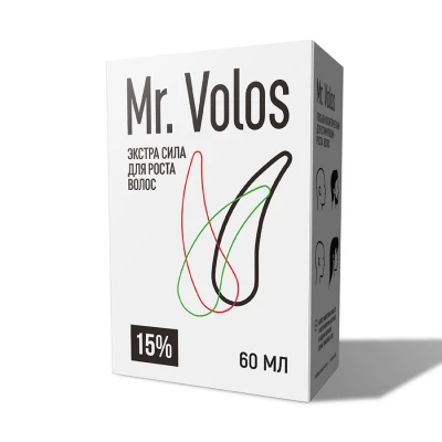 Лосьон для стимуляции роста волос Mr. Volos 15% - 1 флакон - фото 2