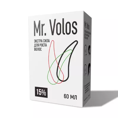Mr. Volos 15% - 1 флакон + оригинальная пипетка