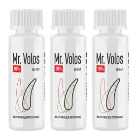Лосьон для стимуляции роста волос Mr. Volos 10% - 3 флакона