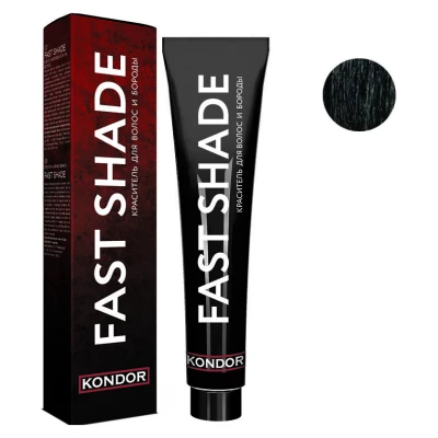 Краситель для волос и бороды «FAST SHADE», тон 2 - чёрный Kondor, 60 мл 