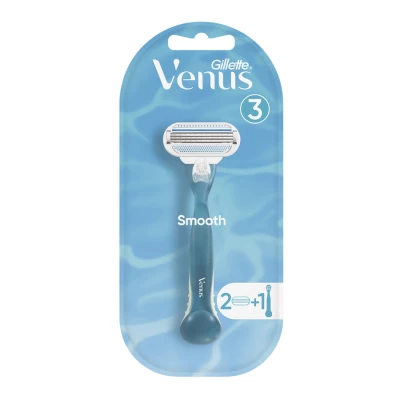 Женский бритвенный станок Venus Gillette + 2 сменные кассеты