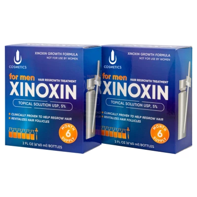 Ксиноксин XINOXIN UNO 5%, 12 флаконов + оригинальная пипетка