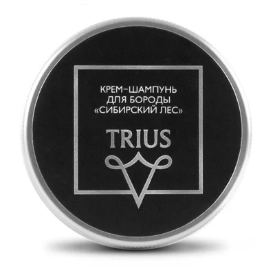 Крем-шампунь для бороды Сибирский лес Trius, 50 мл