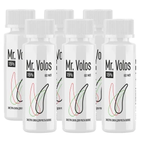 Лосьон для стимуляции роста волос Mr. Volos 15% - 6 флаконов